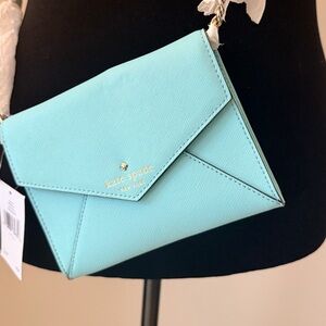 NWT Kate Spade Crossbody Bag in Tiffany Blue